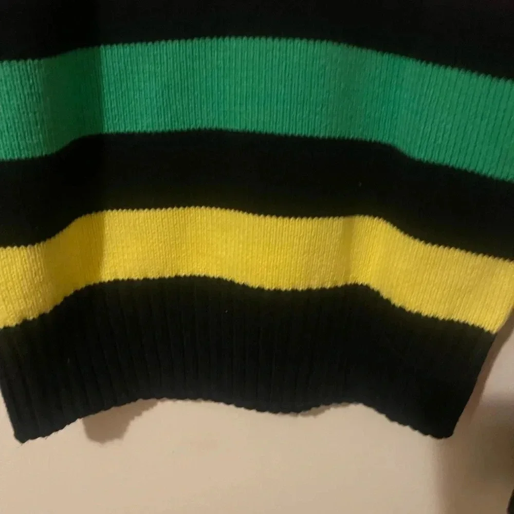The Children's Place Girls Sz XL Pullover Sweater Multicolor Stripe Long Sleeves